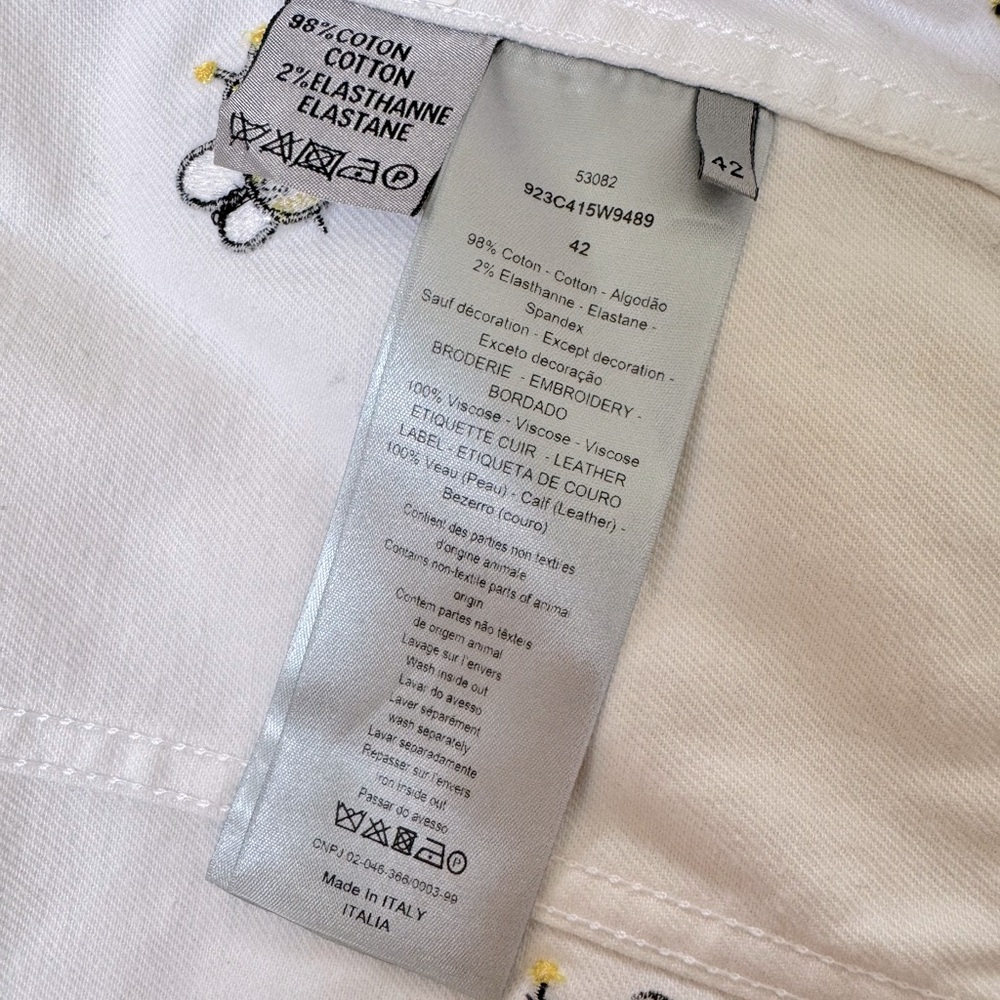 DIOR x KAWS Denim Jacket with Embroidered Details - Picture 10 of 16